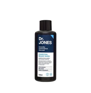 Shampoo Dr Jones Barba com Carvão Vegetal Charcoal Beard Wash 140ml 