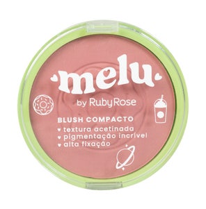 Blush Compacto Ruby Rose Melu Bubblegum 