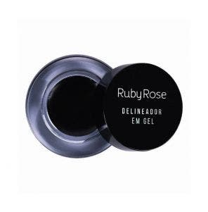 Delineador Ruby Rose Gel Black Hb 8401