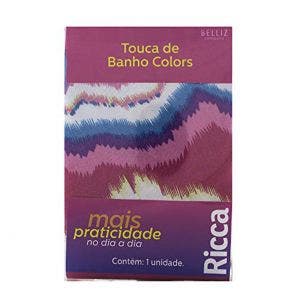 Touca Banho Ricca Cetim Colors 1Un